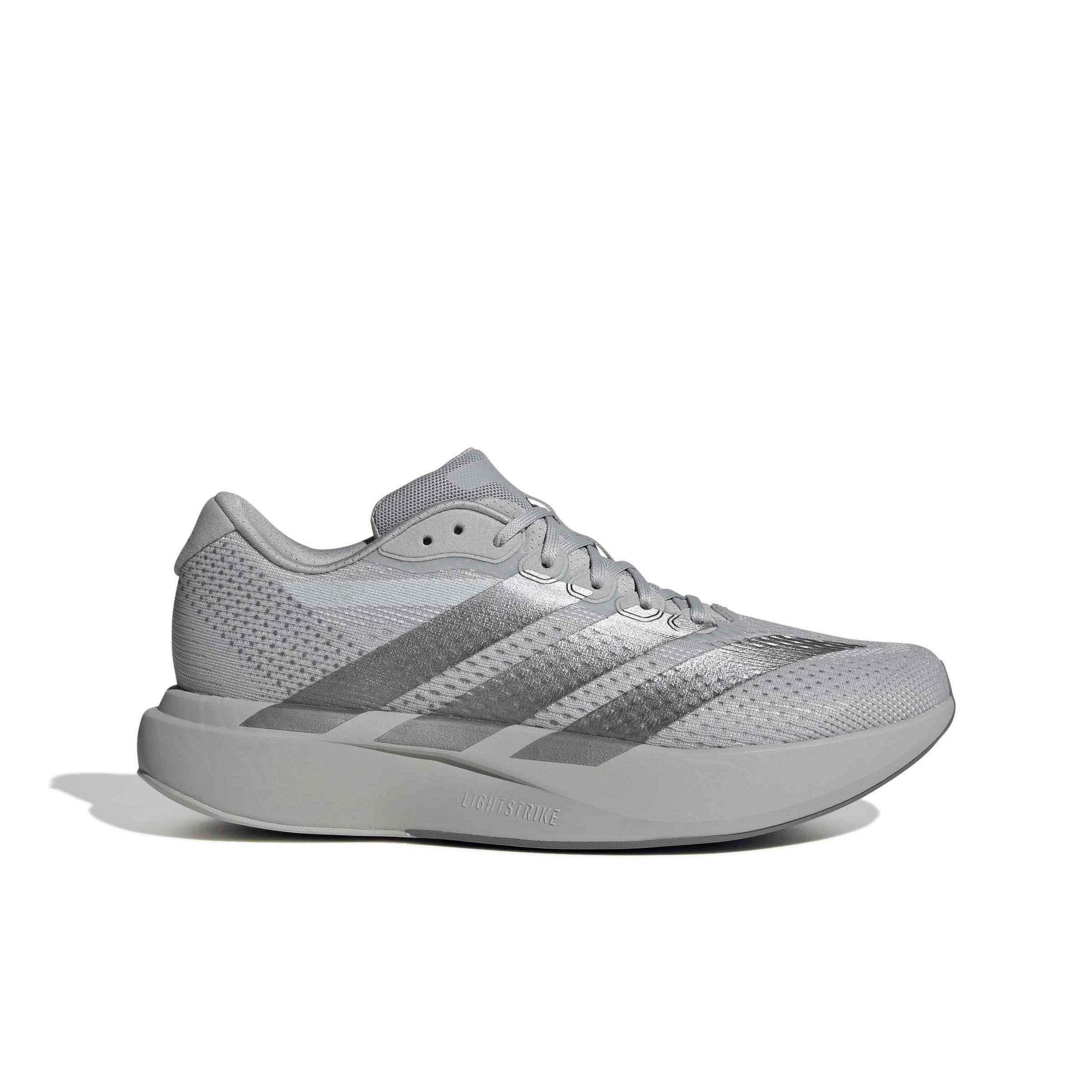 adidas Adizero Pacer "Grey Two/Iron Metallic/Grey Four" Men's Running Shoe - GREY/IRON/GREY